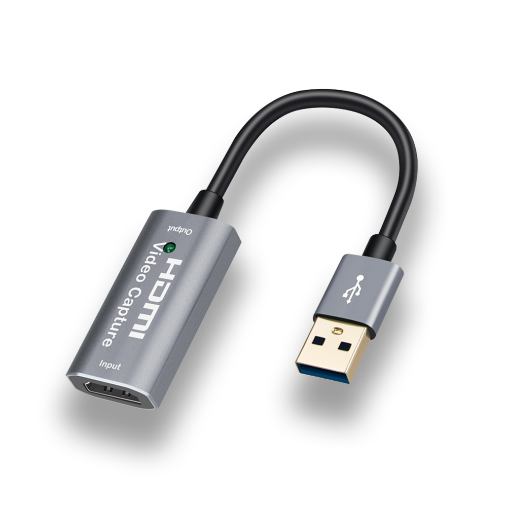 [AP-HDC4K] 애니포트 USB 3.0 TO HDMI 4K 캡쳐카드 C타입젠더포함