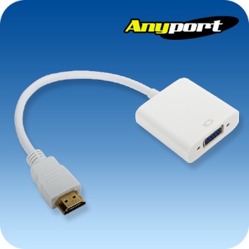 [AP-HDTV1] 애니포트 HDMI TO VGA 컨버터 오디오 미지원