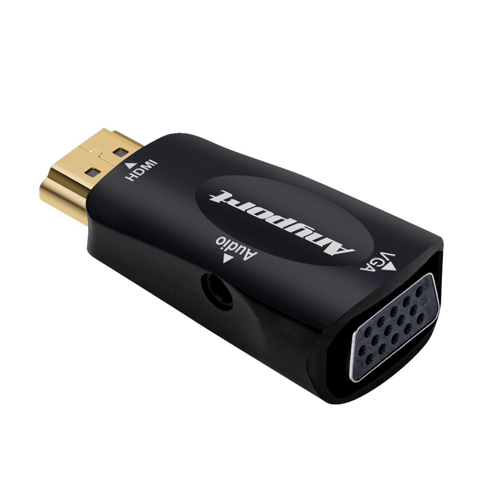 [AP-HVGA] 애니포트 HDMI(M입력) TO VGA(F출력) 오디오 지원