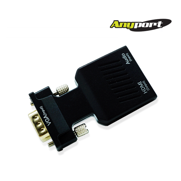 [AP-VGAHDMI] 애니포트 VGA TO HDMI 컨버터 오디오 지원