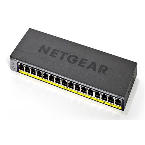 [NETGEAR] 넷기어 GS116LP 16포트 기가비트 PoE/PoE+ 스위칭허브
