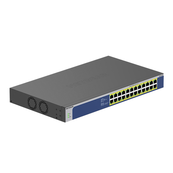 [NETGEAR] 넷기어 GS524PP 24포트 기가비트 PoE/PoE+ 스위칭허브 비관리형
