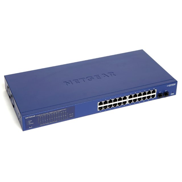 [NETGEAR] 넷기어 GS724TPP 24포트 기가비트 PoE/PoE+, 2포트 SFP 스위칭허브