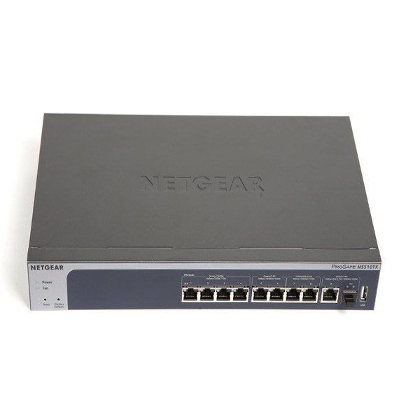 [NETGEAR] 넷기어 MS510TX 8포트 멀티 기가비트 스마트 매니지드 프로 스위칭허브