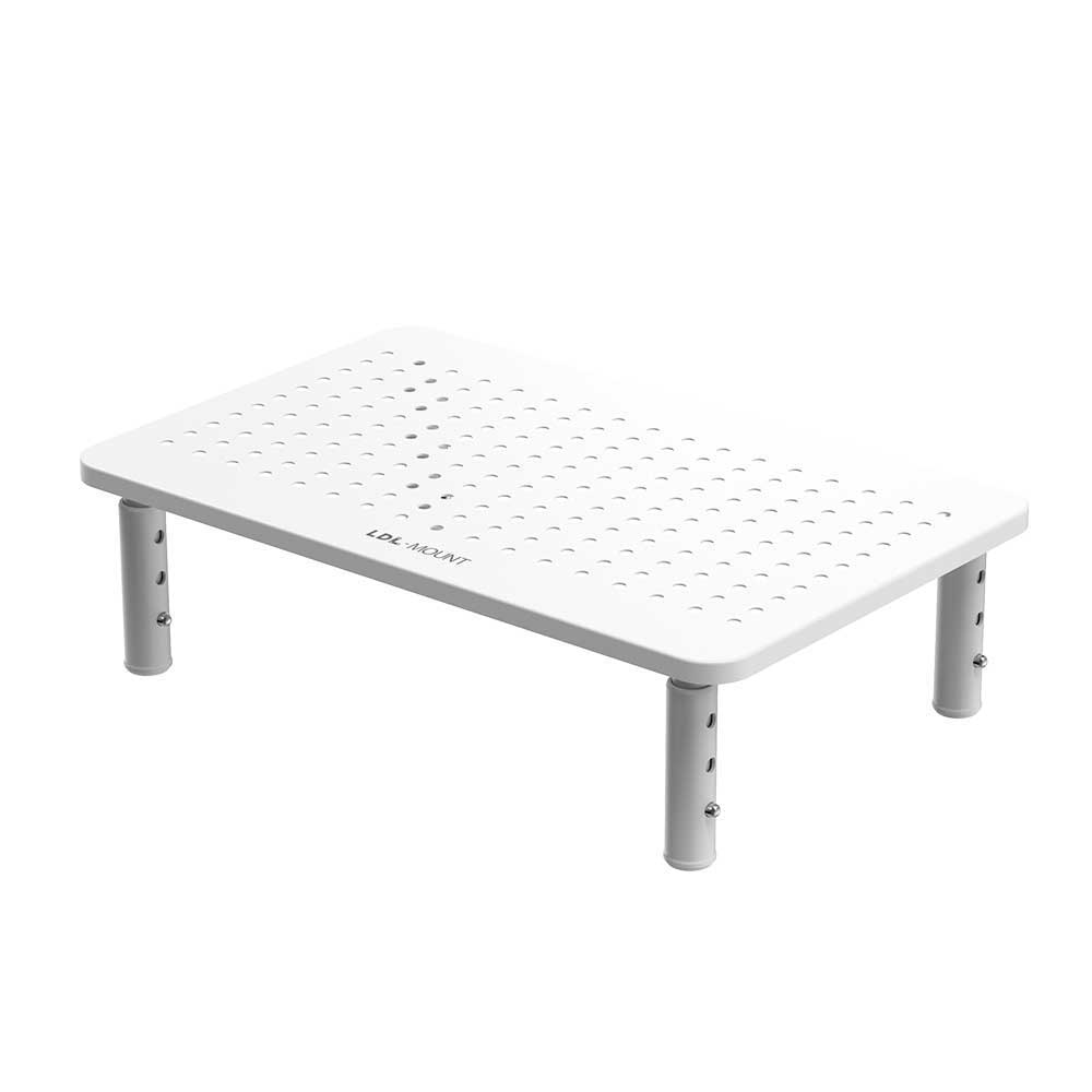엘디엘마운트 APL-MR370W 다용도 멀티선반 모니터 받침대 화이트 최대20kg