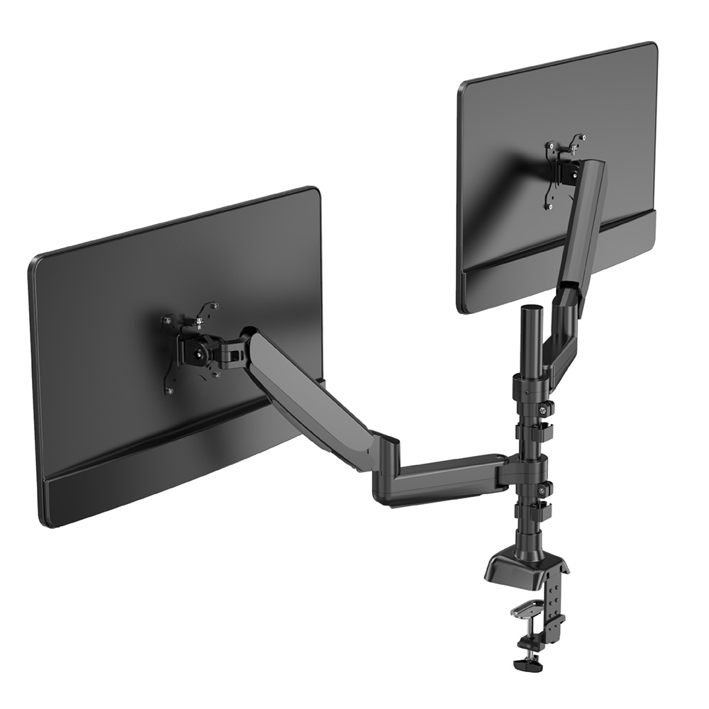 엘디엘마운트 APL-FLEX-FIT-P1-DUAL 듀얼모니터암 13-32인치