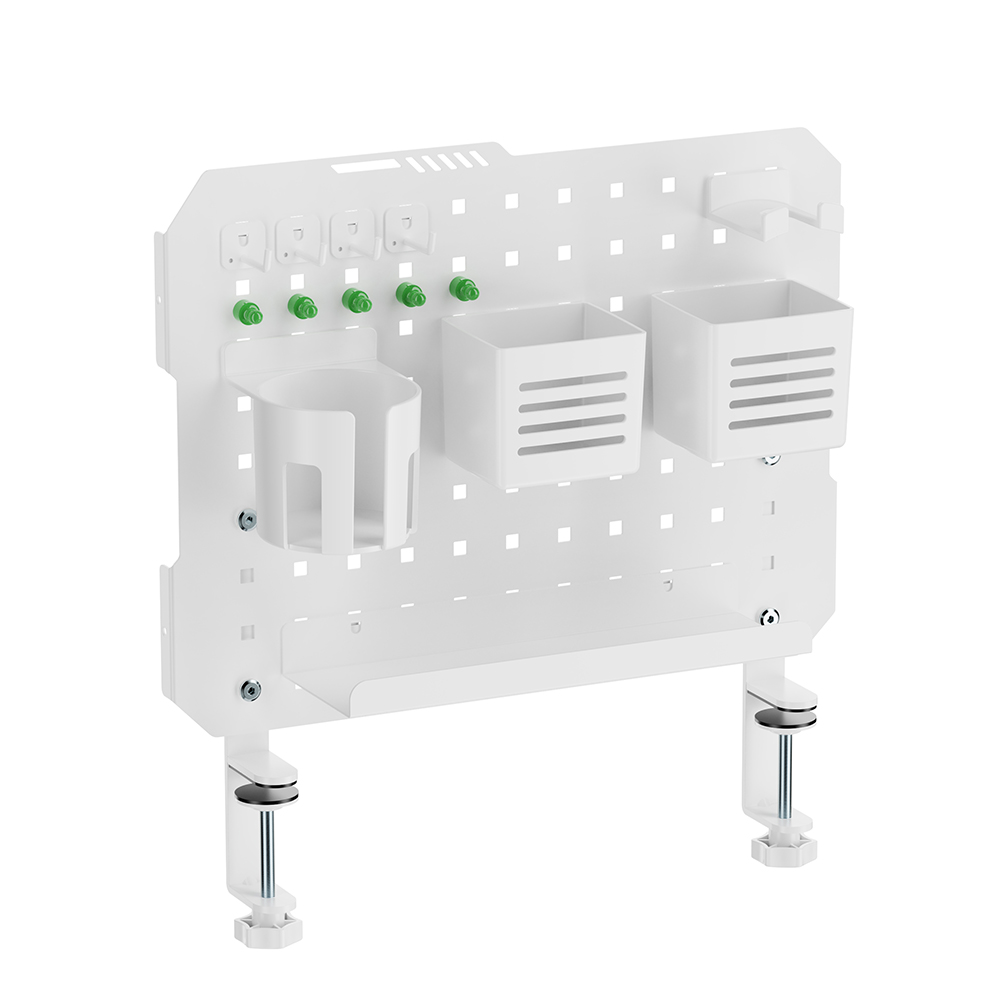 엘디엘마운트 APL-PB410W 클램프형페그보드 최대10kg